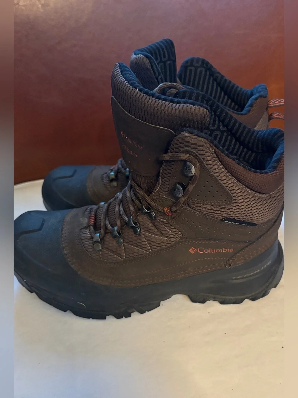 Columbia Men’s Bugaboot Waterproof 200g Insulated Winter Snow Boots Brown Size 8